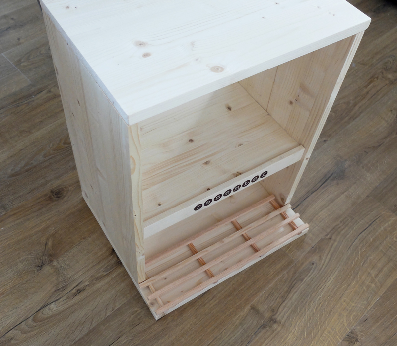 caixa fusta
