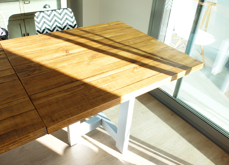 taula fusta menjador