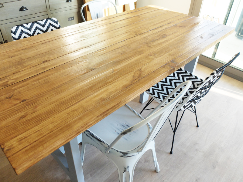 taula menjador fusta