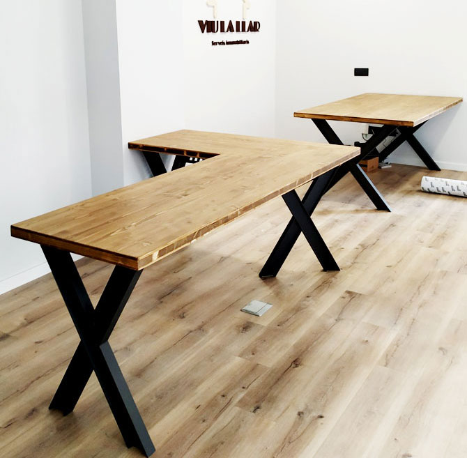 mesas madera e ipn